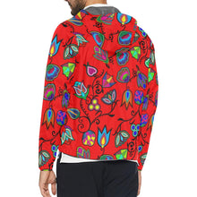 Load image into Gallery viewer, Indigenous Paisley - Dahlia Unisex All Over Print Windbreaker (Model H23) All Over Print Windbreaker for Men (H23) e-joyer 
