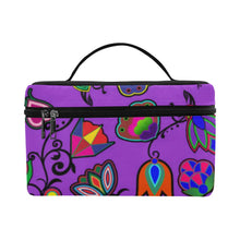 Load image into Gallery viewer, Indigenous Paisley Dark Orchid Cosmetic Bag/Large (Model 1658) Cosmetic Bag e-joyer 
