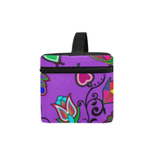 Load image into Gallery viewer, Indigenous Paisley Dark Orchid Cosmetic Bag/Large (Model 1658) Cosmetic Bag e-joyer 
