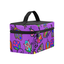 Load image into Gallery viewer, Indigenous Paisley Dark Orchid Cosmetic Bag/Large (Model 1658) Cosmetic Bag e-joyer 
