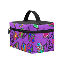 Load image into Gallery viewer, Indigenous Paisley Dark Orchid Cosmetic Bag/Large (Model 1658) Cosmetic Bag e-joyer 
