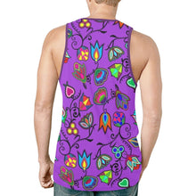 Load image into Gallery viewer, Indigenous Paisley Dark Orchid New All Over Print Tank Top for Men (Model T46) New All Over Print Tank Top for Men (T46) e-joyer 
