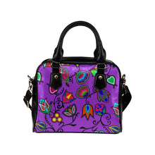 Load image into Gallery viewer, Indigenous Paisley - Dark Orchid Shoulder Handbag (Model 1634) Shoulder Handbags (1634) e-joyer 
