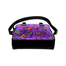 Load image into Gallery viewer, Indigenous Paisley - Dark Orchid Shoulder Handbag (Model 1634) Shoulder Handbags (1634) e-joyer 
