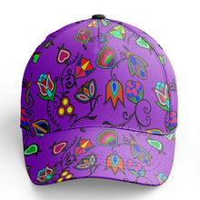 Load image into Gallery viewer, Indigenous Paisley Dark Orchid Snapback Hat hat Herman 
