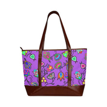 Load image into Gallery viewer, Indigenous Paisley - Dark Orchid Tote Handbag (Model 1642) Tote Handbags (1642) e-joyer 
