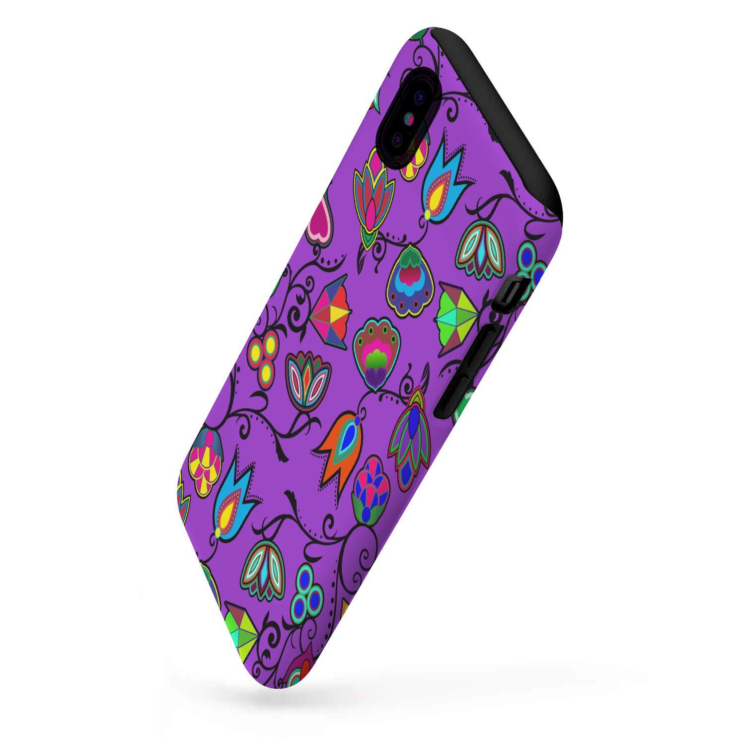 Indigenous Paisley Dark Orchid Tough Case Tough Case wc-fulfillment 