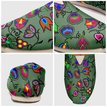 Load image into Gallery viewer, Indigenous Paisley Dark Sea Casual Unisex Slip On Shoe Herman 
