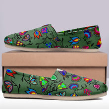 Load image into Gallery viewer, Indigenous Paisley Dark Sea Casual Unisex Slip On Shoe Herman 
