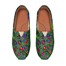 Load image into Gallery viewer, Indigenous Paisley Dark Sea Casual Unisex Slip On Shoe Herman 
