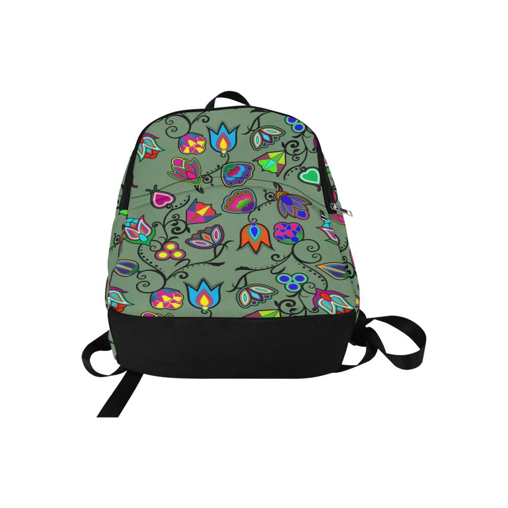 Indigenous Paisley Dark Sea Fabric Backpack for Adult (Model 1659) Casual Backpack for Adult (1659) e-joyer 