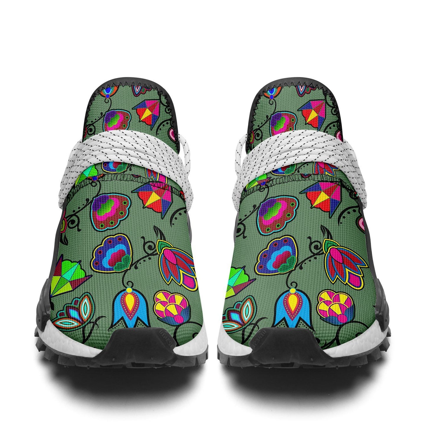 Indigenous Paisley Dark Sea Okaki Sneakers Shoes Herman 