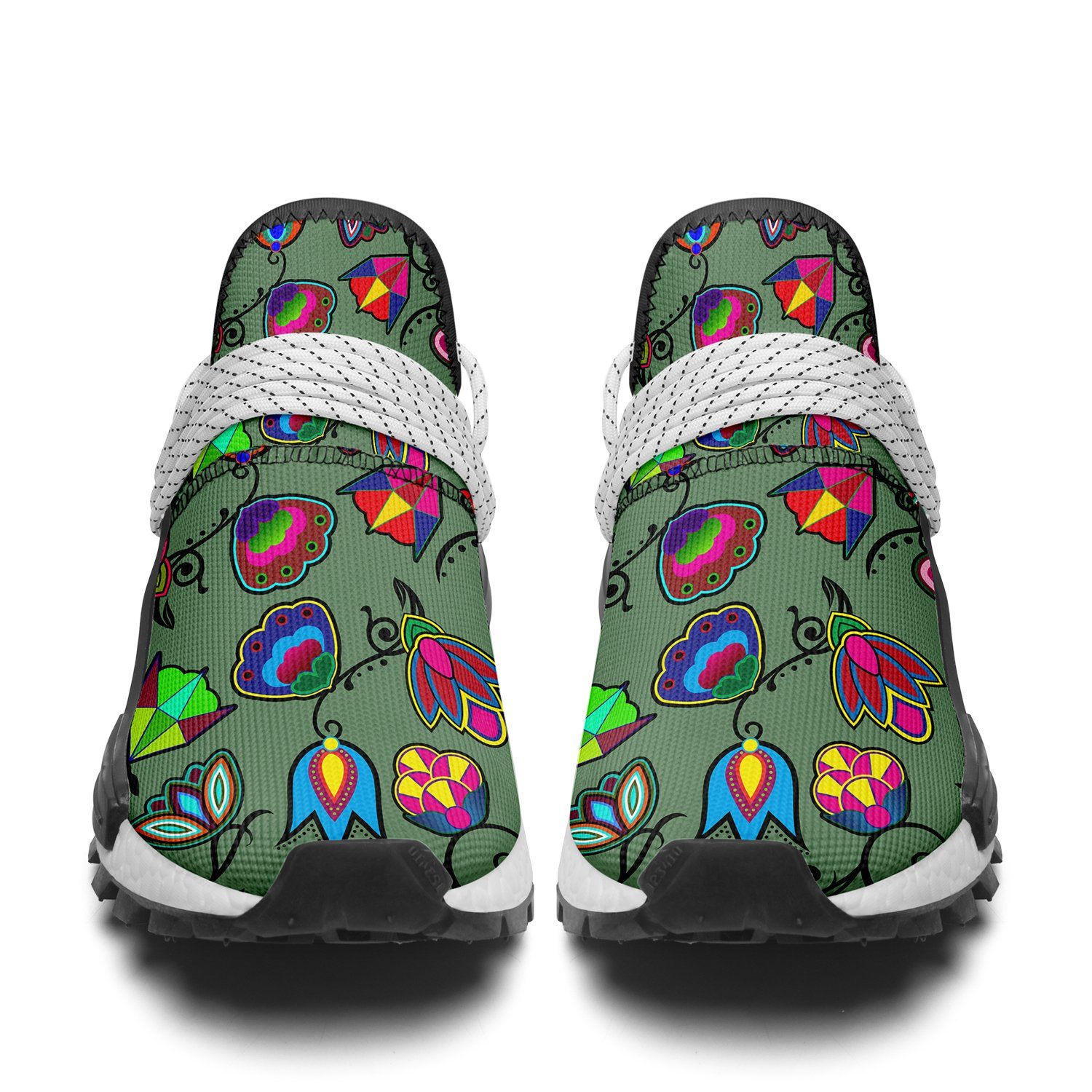 Indigenous Paisley Dark Sea Okaki Sneakers Shoes Herman 