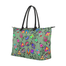 Load image into Gallery viewer, Indigenous Paisley Dark Sea Single-Shoulder Lady Handbag (Model 1714) bag e-joyer 
