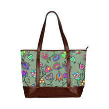 Load image into Gallery viewer, Indigenous Paisley - Dark Sea Tote Handbag (Model 1642) Tote Handbags (1642) e-joyer 
