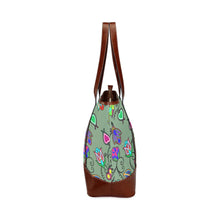 Load image into Gallery viewer, Indigenous Paisley - Dark Sea Tote Handbag (Model 1642) Tote Handbags (1642) e-joyer 
