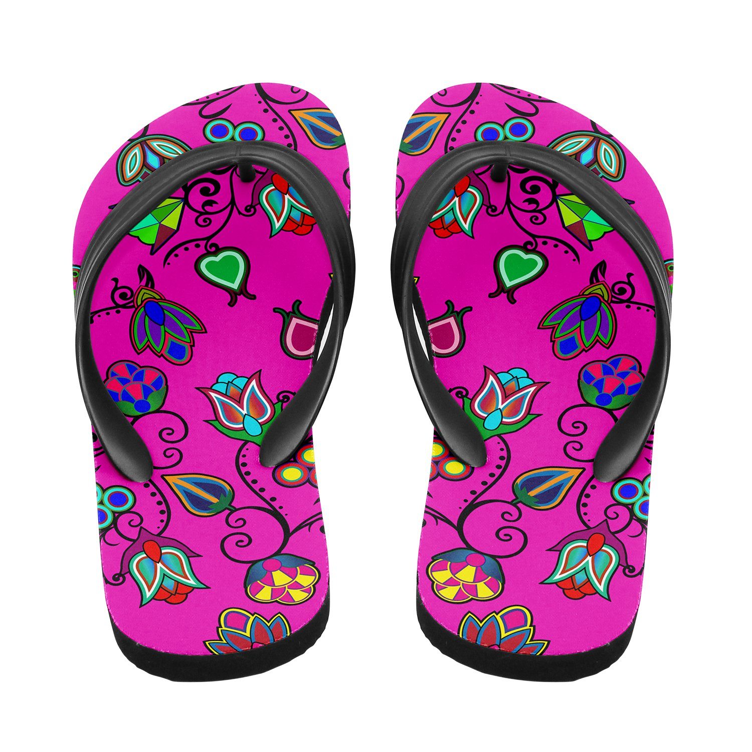 Indigenous Paisley Flip Flops 49 Dzine 