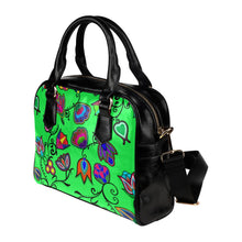 Load image into Gallery viewer, Indigenous Paisley - Green Shoulder Handbag (Model 1634) Shoulder Handbags (1634) e-joyer 
