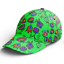 Load image into Gallery viewer, Indigenous Paisley Green Snapback Hat hat Herman 
