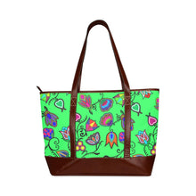 Load image into Gallery viewer, Indigenous Paisley - Green Tote Handbag (Model 1642) Tote Handbags (1642) e-joyer 
