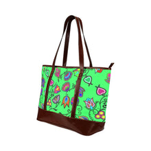 Load image into Gallery viewer, Indigenous Paisley - Green Tote Handbag (Model 1642) Tote Handbags (1642) e-joyer 
