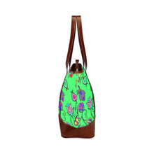 Load image into Gallery viewer, Indigenous Paisley - Green Tote Handbag (Model 1642) Tote Handbags (1642) e-joyer 
