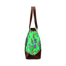 Load image into Gallery viewer, Indigenous Paisley - Green Tote Handbag (Model 1642) Tote Handbags (1642) e-joyer 
