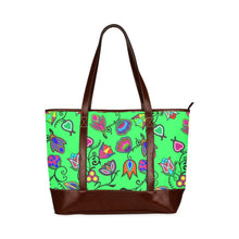 Load image into Gallery viewer, Indigenous Paisley - Green Tote Handbag (Model 1642) Tote Handbags (1642) e-joyer 
