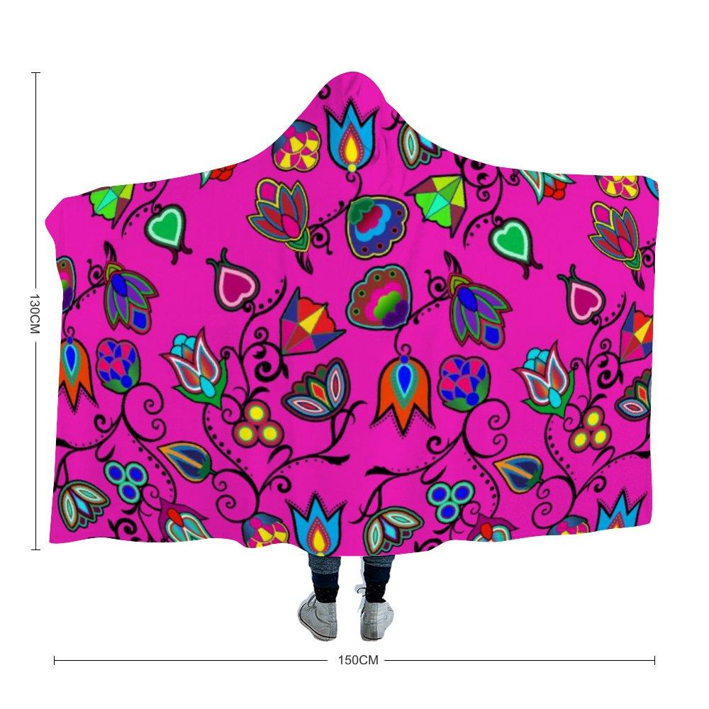 Indigenous Paisley Hooded Blanket 49 Dzine 