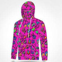 Load image into Gallery viewer, Indigenous Paisley Hoodie with Face Cover 49 Dzine 
