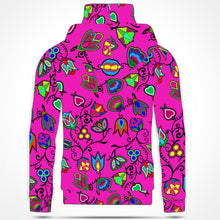 Load image into Gallery viewer, Indigenous Paisley Hoodie with Face Cover 49 Dzine 
