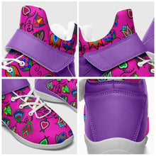 Load image into Gallery viewer, Indigenous Paisley Ipottaa Basketball / Sport High Top Shoes 49 Dzine 
