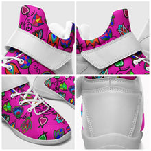 Load image into Gallery viewer, Indigenous Paisley Ipottaa Basketball / Sport High Top Shoes 49 Dzine 
