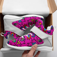 Load image into Gallery viewer, Indigenous Paisley Ipottaa Basketball / Sport High Top Shoes 49 Dzine 
