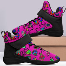 Load image into Gallery viewer, Indigenous Paisley Ipottaa Basketball / Sport High Top Shoes 49 Dzine 
