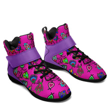 Load image into Gallery viewer, Indigenous Paisley Ipottaa Basketball / Sport High Top Shoes 49 Dzine 
