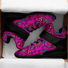 Load image into Gallery viewer, Indigenous Paisley Ipottaa Basketball / Sport High Top Shoes 49 Dzine 
