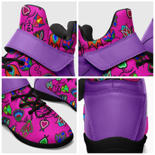 Load image into Gallery viewer, Indigenous Paisley Ipottaa Basketball / Sport High Top Shoes - Black Sole 49 Dzine 
