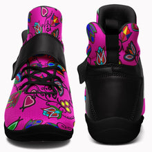 Load image into Gallery viewer, Indigenous Paisley Ipottaa Basketball / Sport High Top Shoes - Black Sole 49 Dzine 
