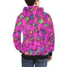 Load image into Gallery viewer, Indigenous Paisley Kids&#39; All Over Print Hoodie (Model H38) Kids&#39; AOP Hoodie (H38) e-joyer 
