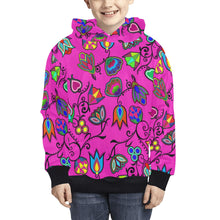 Load image into Gallery viewer, Indigenous Paisley Kids&#39; All Over Print Hoodie (Model H38) Kids&#39; AOP Hoodie (H38) e-joyer 
