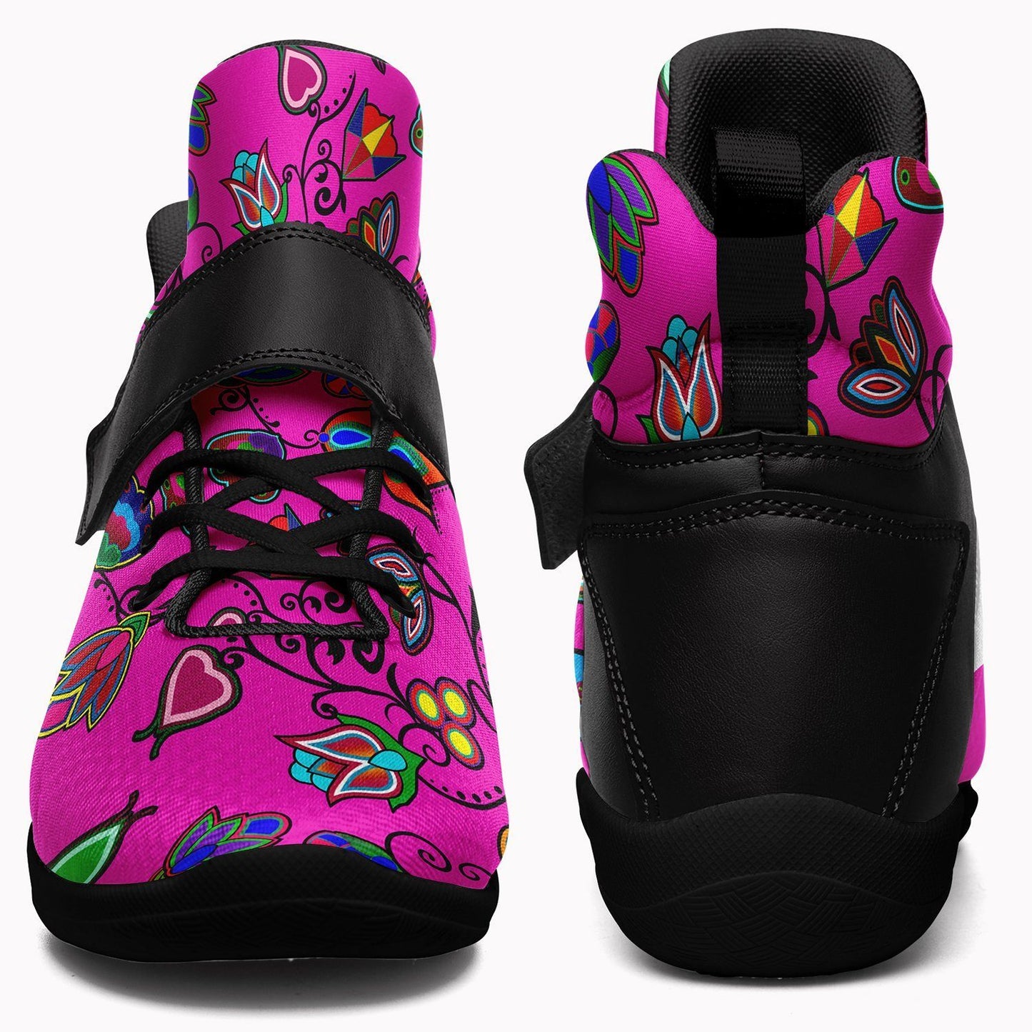 Indigenous Paisley Kid's Ipottaa Basketball / Sport High Top Shoes 49 Dzine 