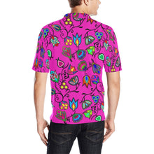 Load image into Gallery viewer, Indigenous Paisley Men&#39;s All Over Print Polo Shirt (Model T55) Men&#39;s Polo Shirt (Model T55) e-joyer 
