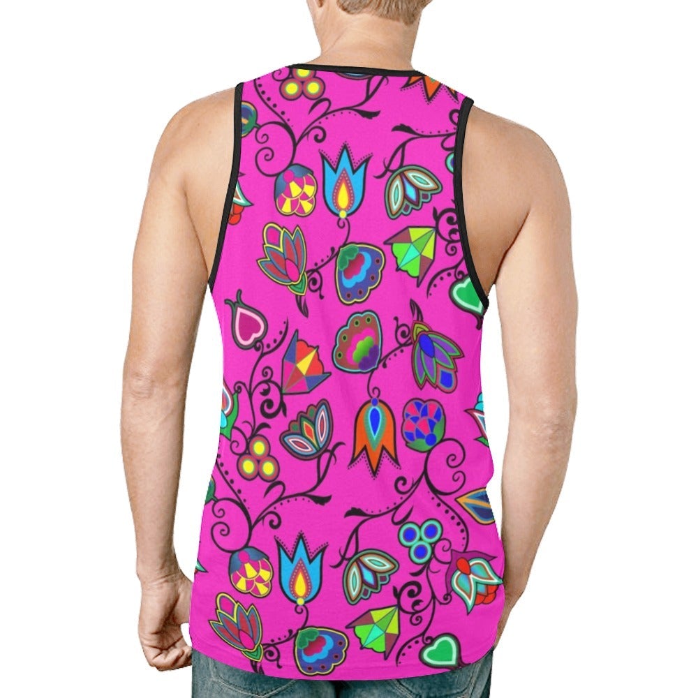 Indigenous Paisley New All Over Print Tank Top for Men (Model T46) New All Over Print Tank Top for Men (T46) e-joyer 