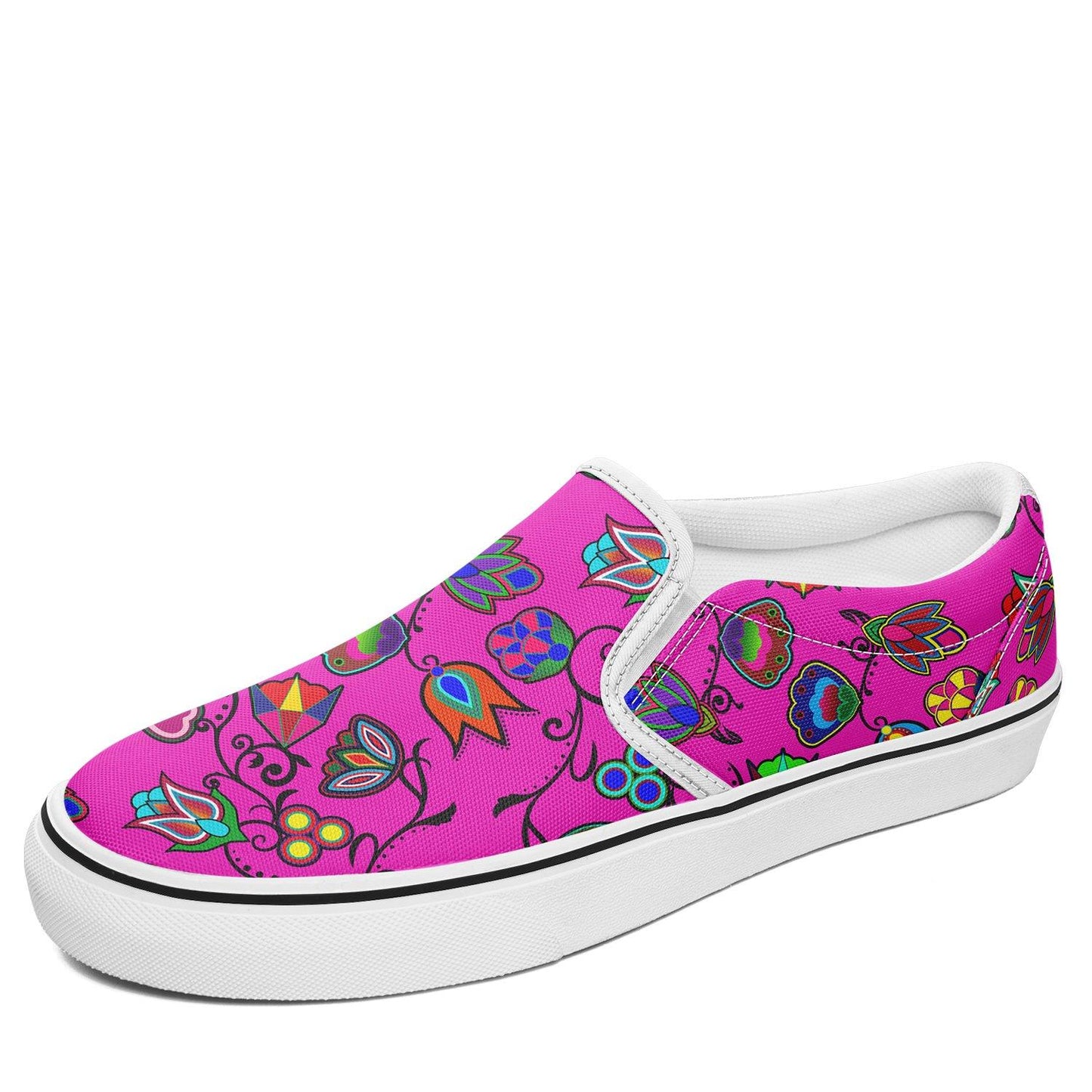 Indigenous Paisley Otoyimm Canvas Slip On Shoes 49 Dzine 