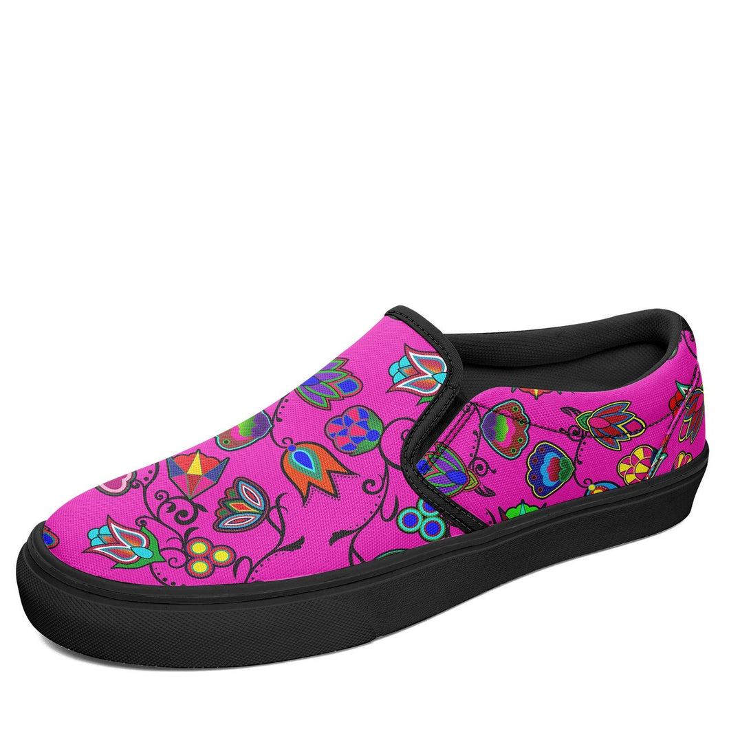 Indigenous Paisley Otoyimm Canvas Slip On Shoes 49 Dzine 