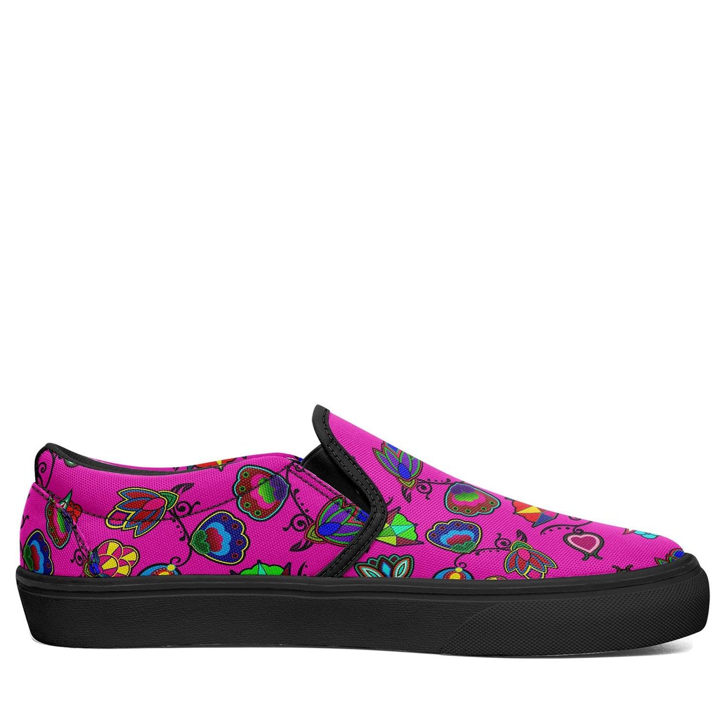 Indigenous Paisley Otoyimm Canvas Slip On Shoes 49 Dzine 