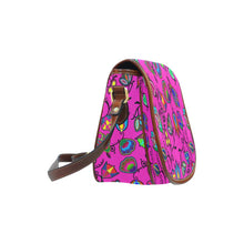 Load image into Gallery viewer, Indigenous Paisley Saddle Bag/Large (Model 1649) Saddle Bag/Large e-joyer 
