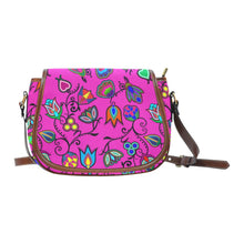 Load image into Gallery viewer, Indigenous Paisley Saddle Bag/Large (Model 1649) Saddle Bag/Large e-joyer 
