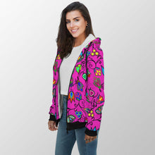 Load image into Gallery viewer, Indigenous Paisley Sherpa Hoodie 49 Dzine 
